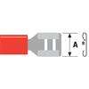 Connettore faston femmina VALUELINE ST-063 Dimensioni: 4,8mm
.COLORE ROSSO